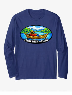 Canoe Lake long sleeve TEE