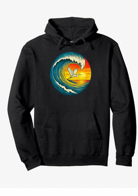 Egret ocean wave Hoodie Egret Ocean wave Hoodie