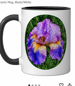 Iris Flower Lover Mug Iris flower lover mug