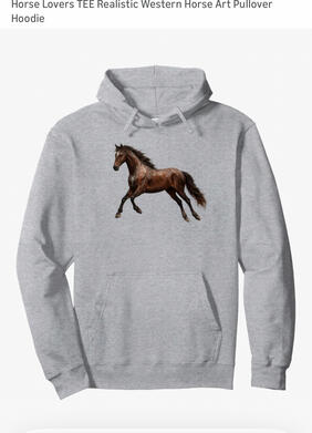 Horse lovers hoodie