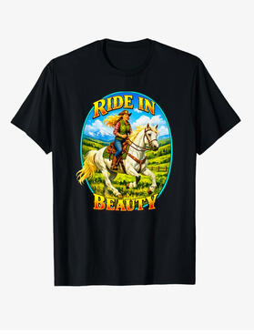 Horse lovers ride in beauty TEE Horse lovers ride in beauty TEE