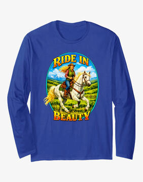 Horse lovers vintage long sleeve TEE