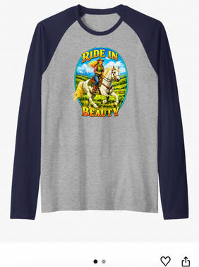 Horse lovers vintage RAGLAN