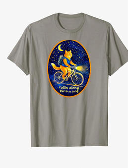 Funny, bicycle, riding cat tee Funny, bicycle, riding cat ttee