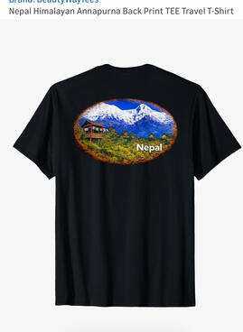 Nepal Himalayan trekker TEE