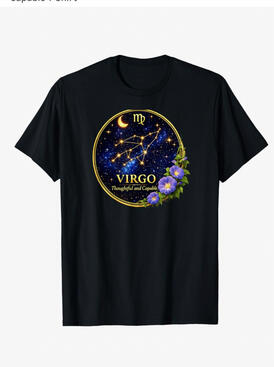 Virgo zodiac T-shirt