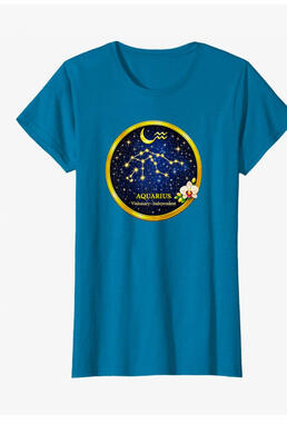 Aquarius zodiac T-shirt