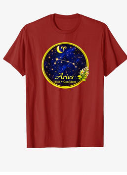 Aries zodiac T-shirt