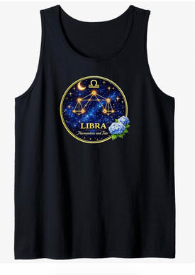 Libra zodiac Tank Top
