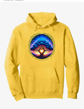 A long sleeved hoodie