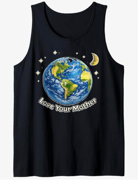 Earth Day, love your Mother tank top Earth Day, love your mother, tank top