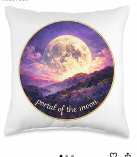 Moon pillow