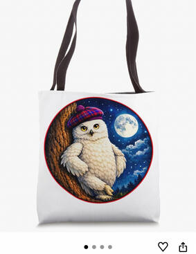 Funny Owl Tote