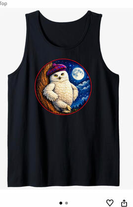 Funny Owl tank top Funny Owl tank top