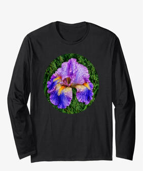Iris Flower Lover long sleeve T-shirt Iris flower lover long sleeve T-shirt