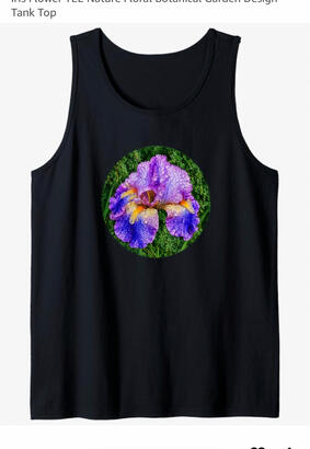 Iris Flower Lover tank top Iris flower lover tank top