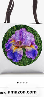 Iris FlowerLover tote Iris flower lover tote