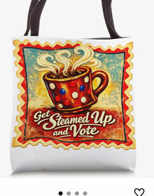 Vote Voice matter tote Vote voices matter tote