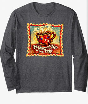 Vote Voice matter long sleeve TEE Vote voices matter long sleeve TEE