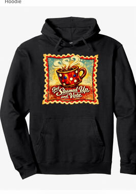 Vote voices matter hoodie