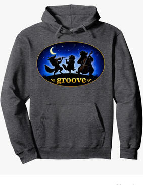 Music lovers hoodie