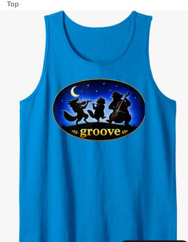 Music lover tank top