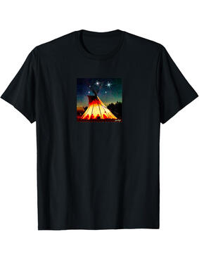 Native American falling star TEEPEE