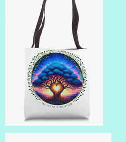 Earth Day love your mother tote