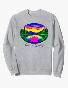Lotus Lake sweatshirt