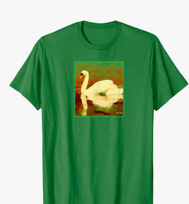 Swan art TEE