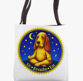 Dog lovers tote bag